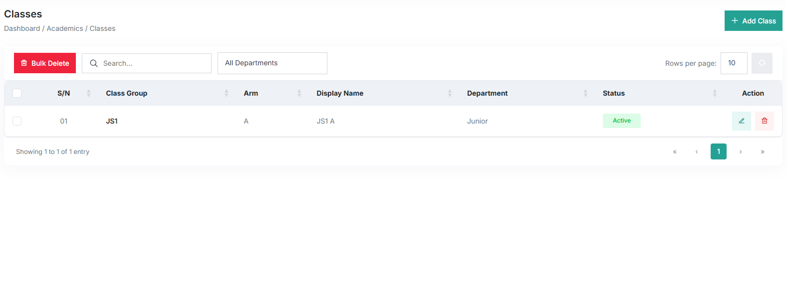 Citadel E-Result Management Portal